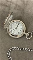 Pocket watch Margi Man in Steel 15421 - 15421